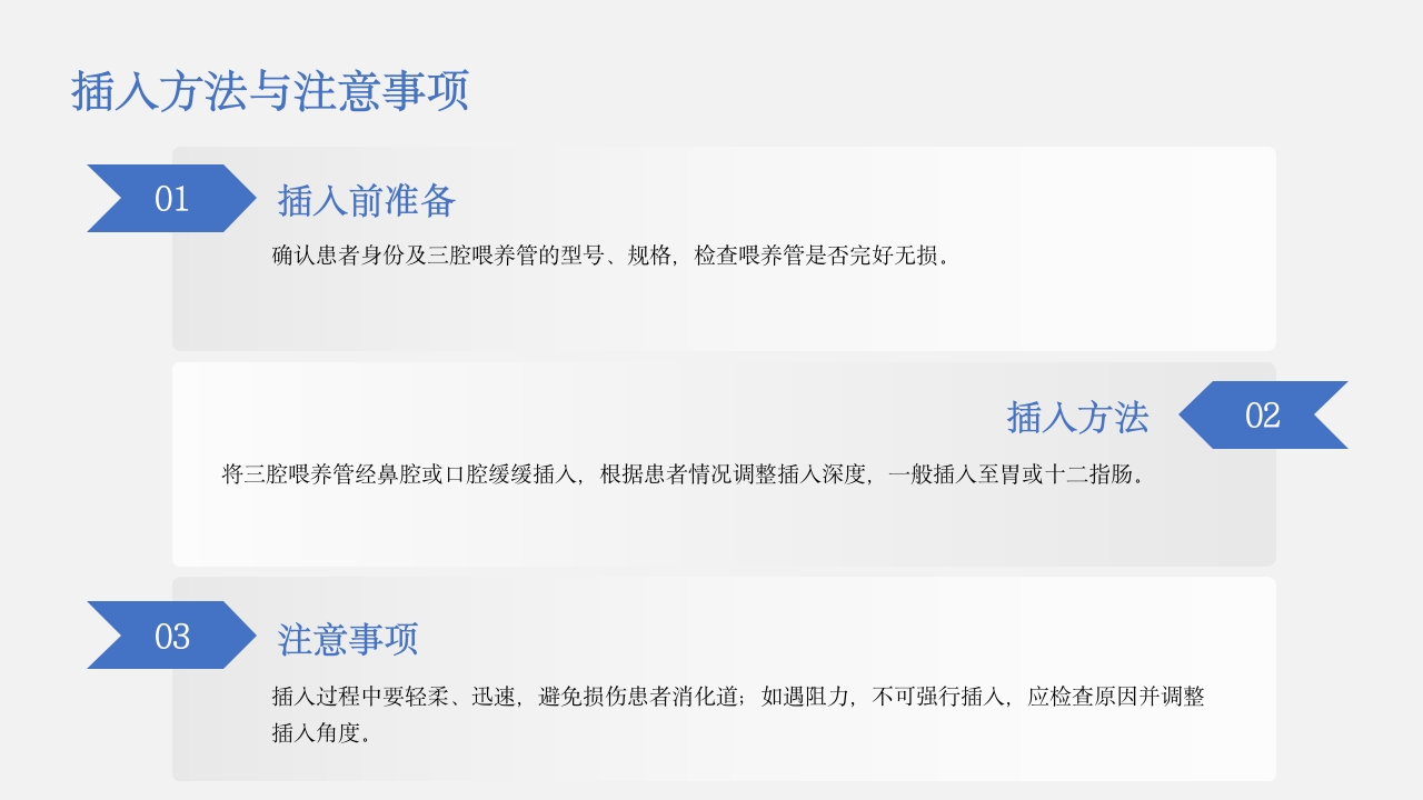 三腔喂养管的护理PPT课件5