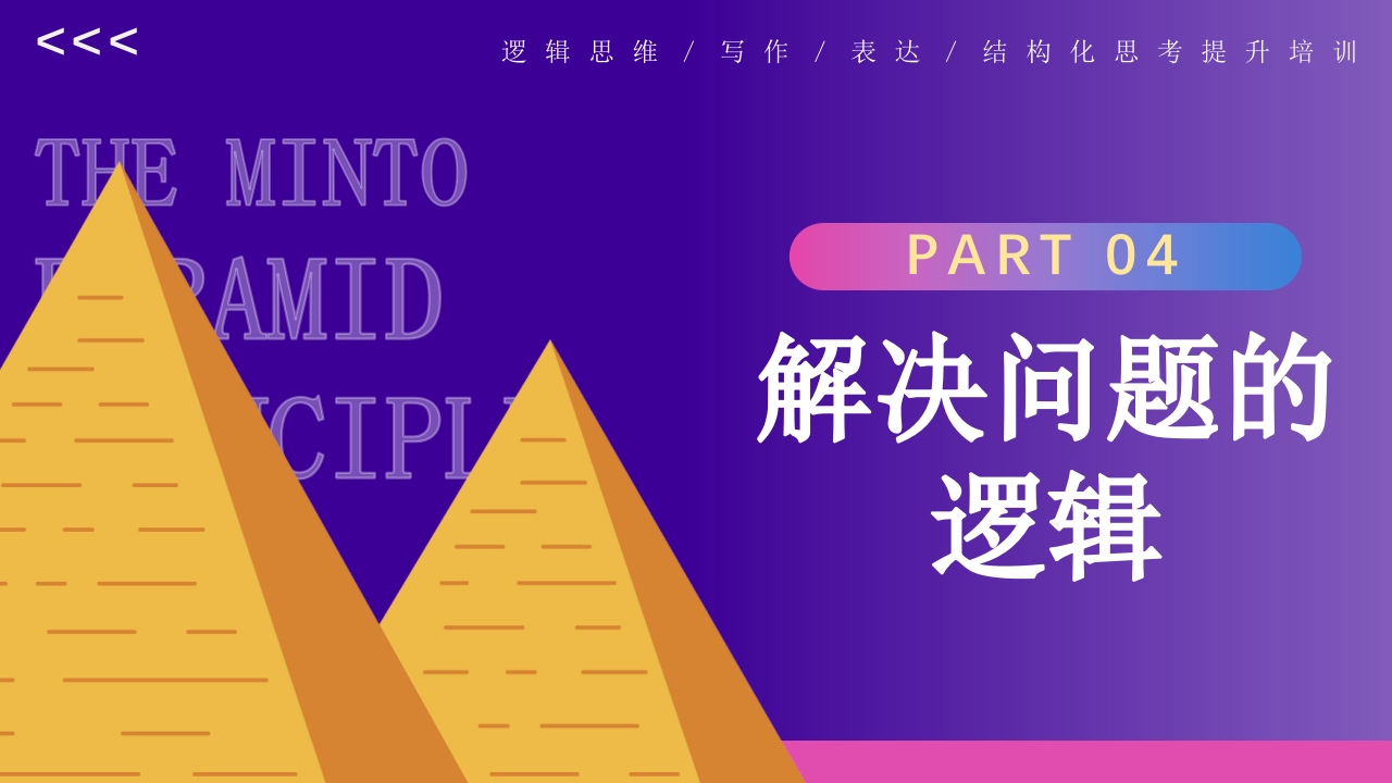金字塔原理逻辑思维写作表达培训PPT课件28