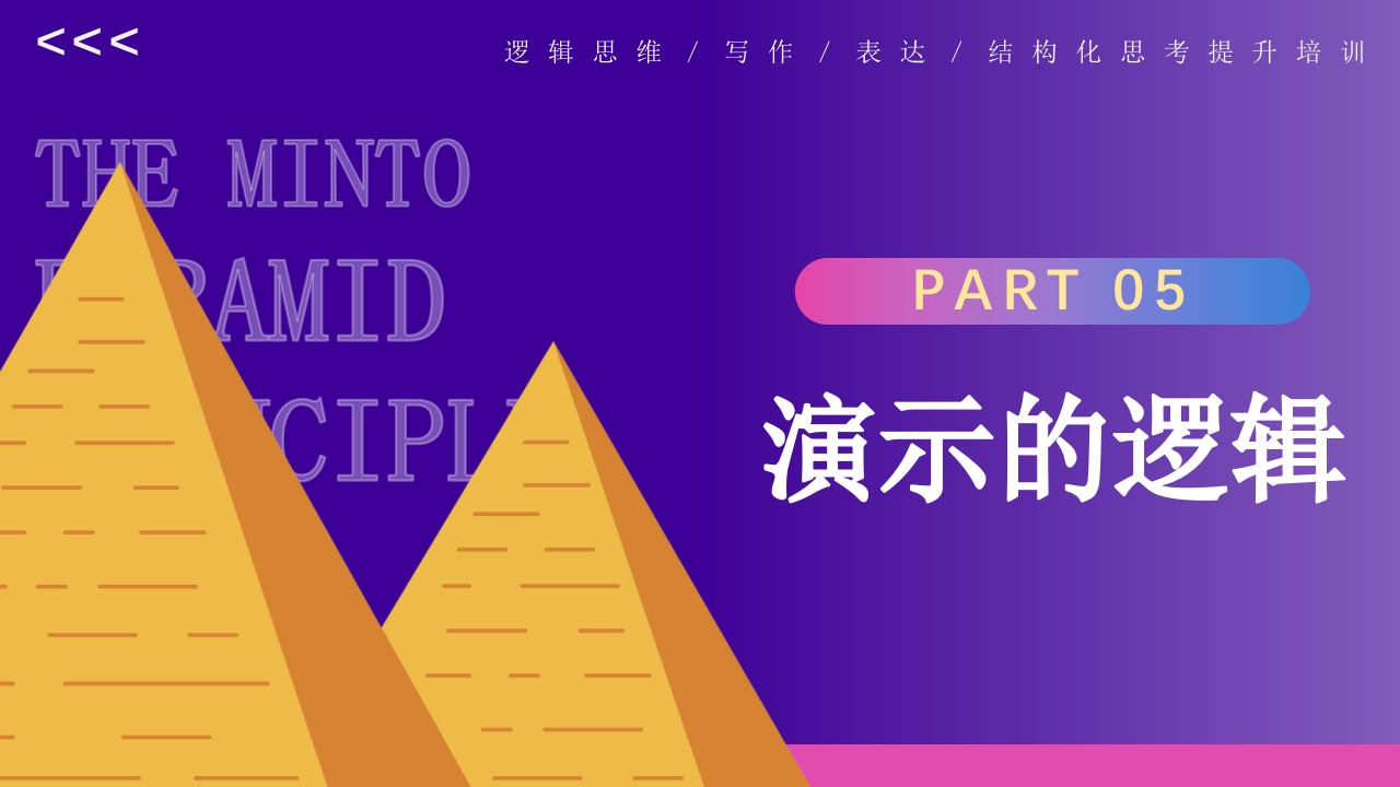 金字塔原理逻辑思维写作表达培训PPT课件33