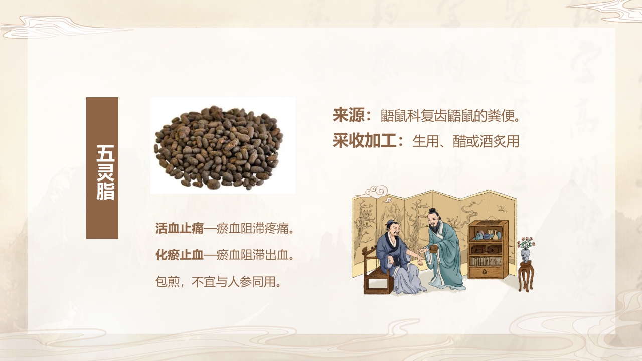 活血化瘀药中药学介绍PPT课件16