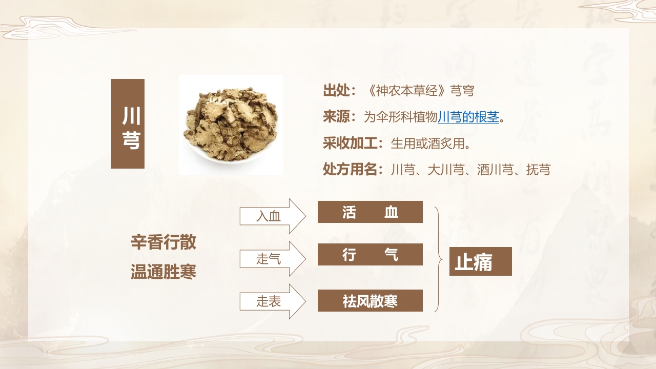 活血化瘀药中药学介绍PPT课件6