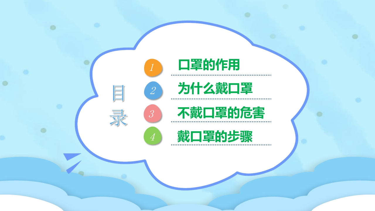 《怎样正确戴口罩》幼儿园健康教育PPT课件2