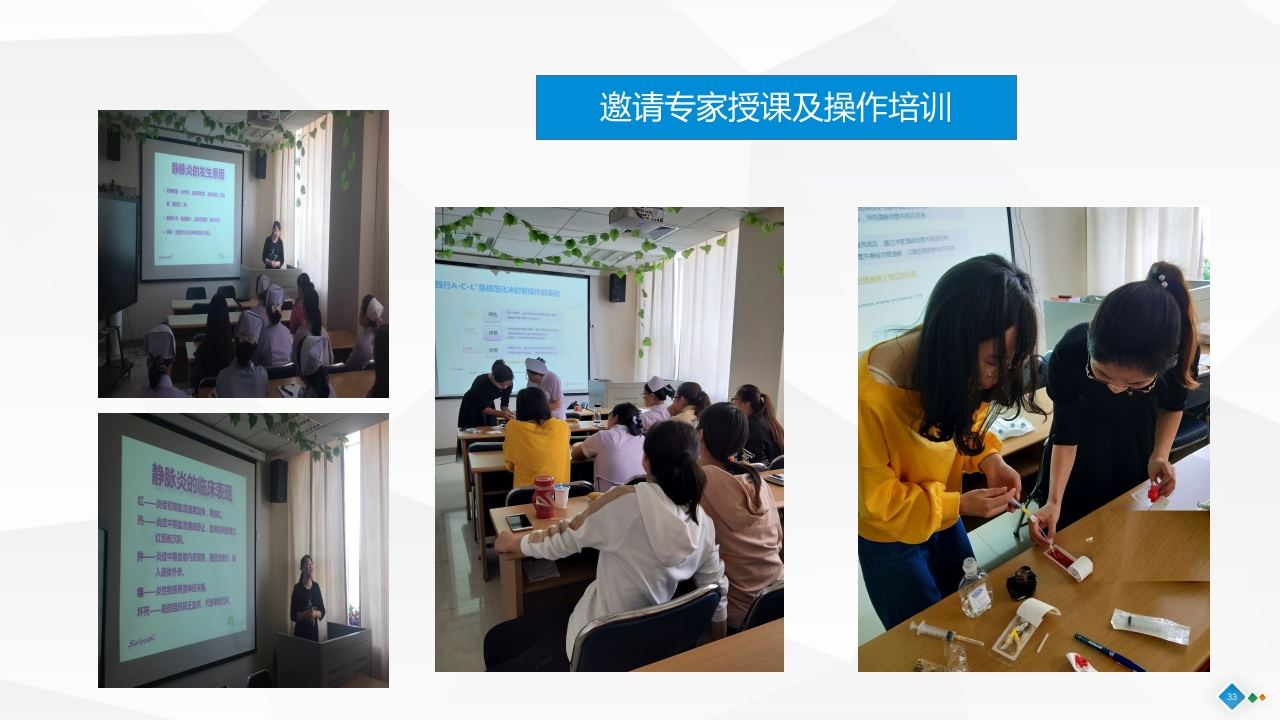 PDCA-降低血液肿瘤患者住院化疗期间静脉炎的发生率PPT课件33