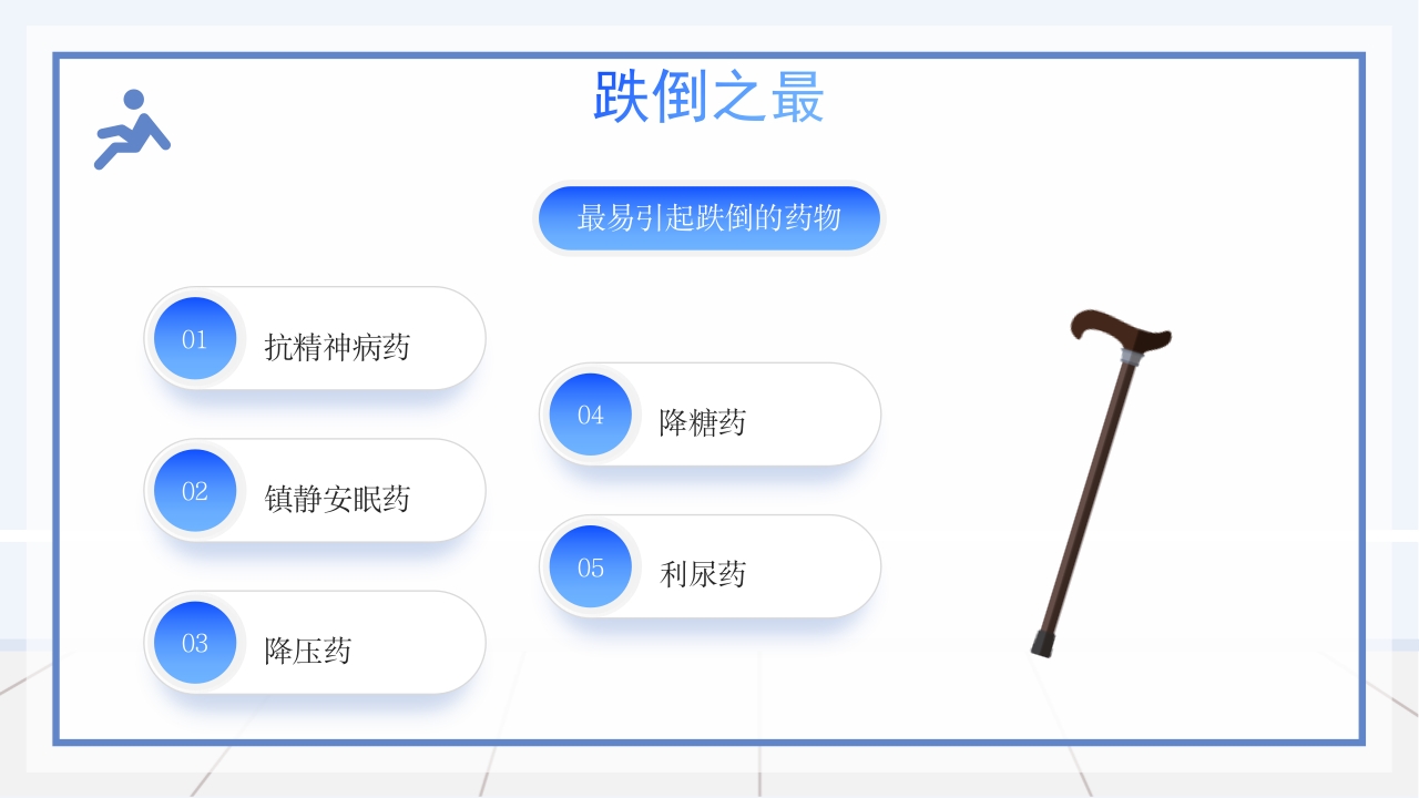 医疗跌倒坠床健康宣教PPT课件11