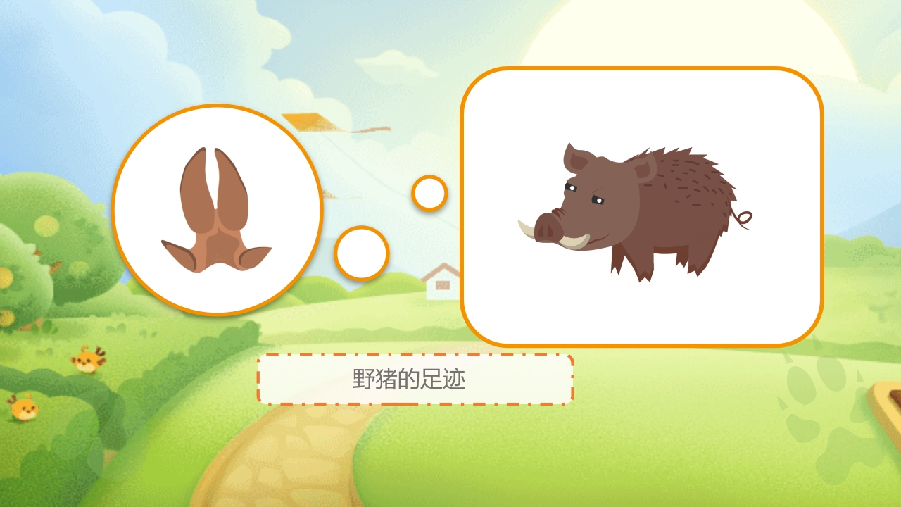 《动物的足迹》幼儿园科学教育PPT课件13