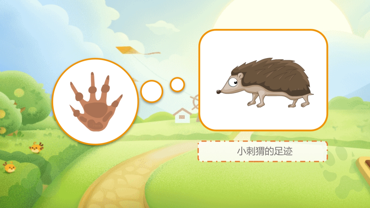 《动物的足迹》幼儿园科学教育PPT课件3