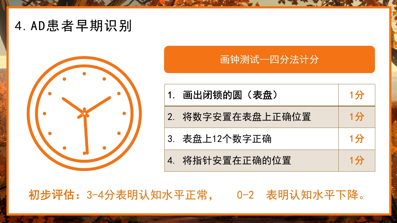预防老年人痴呆阿尔茨海默症PPT课件10