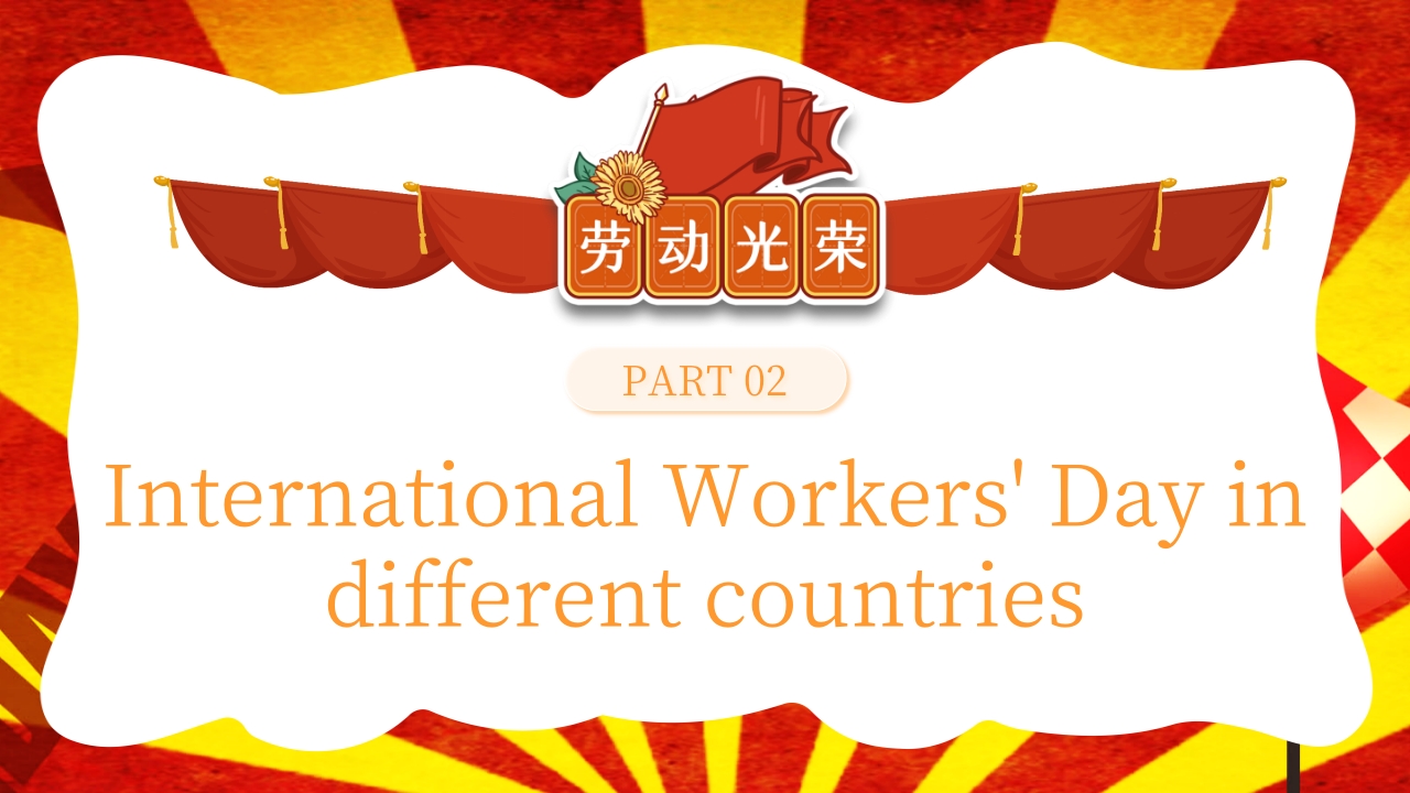 五一劳动节英文介绍PPT课件6
