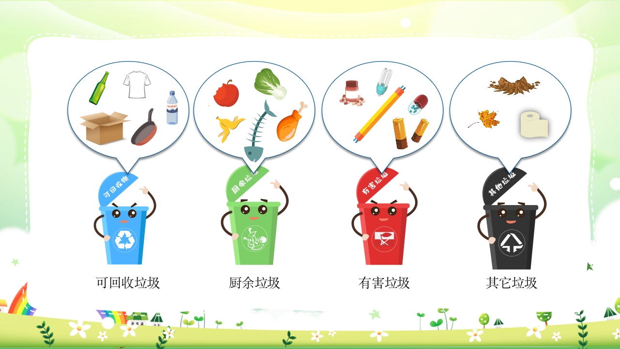 幼儿园小班垃圾分类PPT课件16