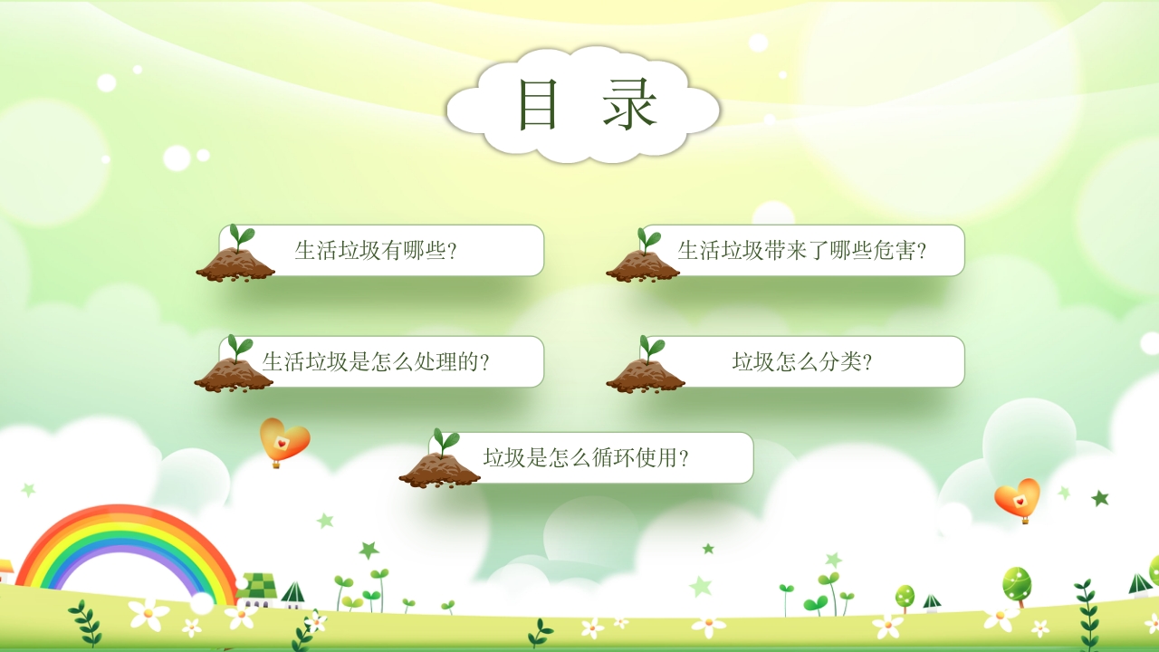 幼儿园小班垃圾分类PPT课件2