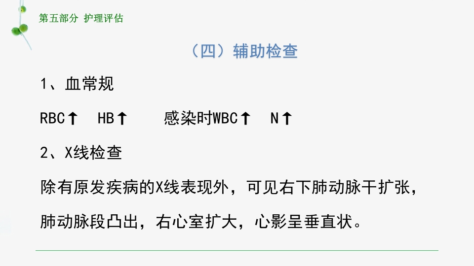 慢性肺源性心脏病患者的护理PPT课件25