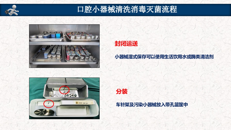 口腔器械清洗消毒灭菌操作流程PPT课件19
