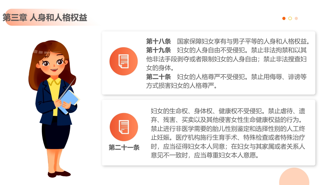 《中华人民共和国妇女权益保障法》知识讲座PPT课件12