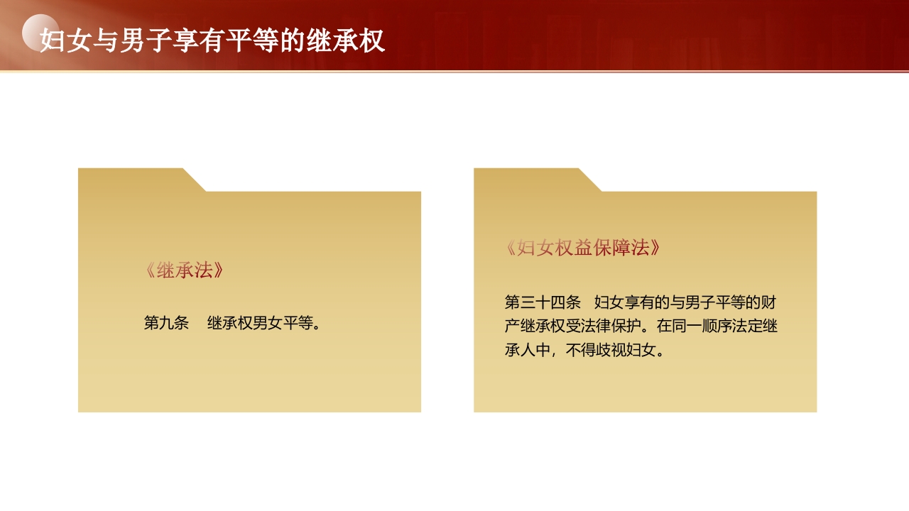 妇女权益保护法律知识讲座PPT课件18