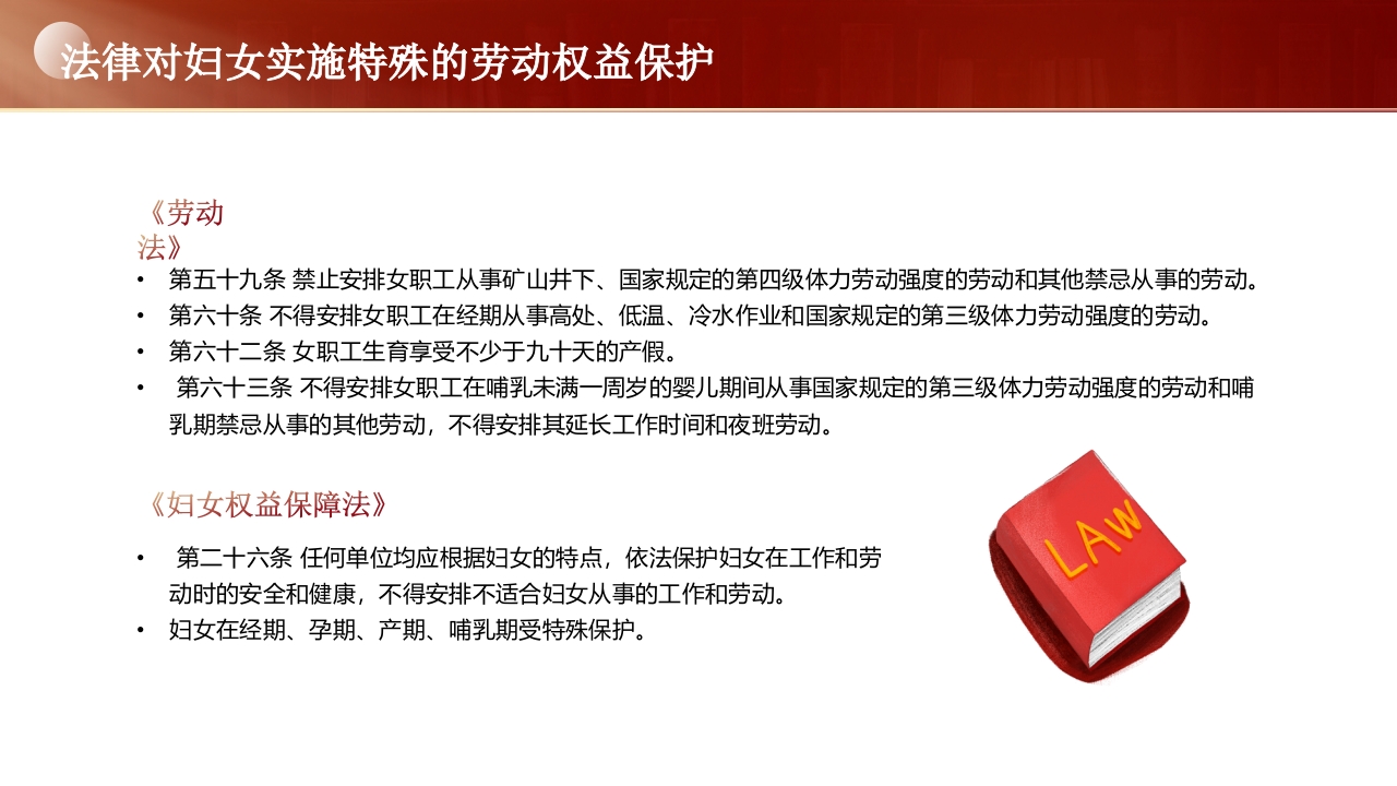 妇女权益保护法律知识讲座PPT课件28