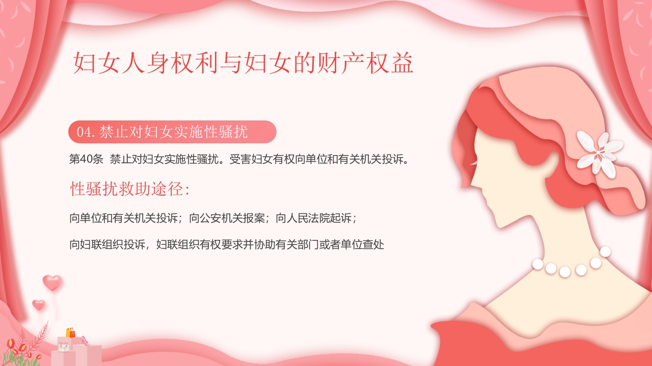 《妇女权益保障法》法律知识讲座PPT课件16
