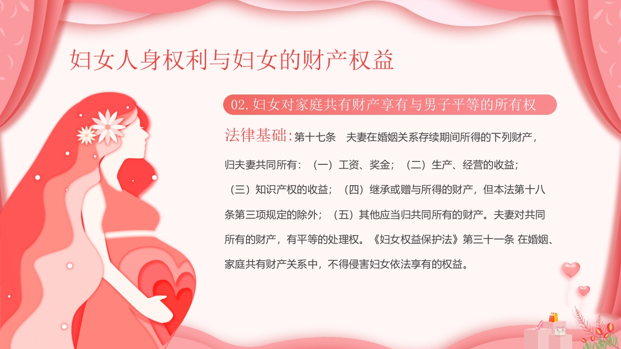 《妇女权益保障法》法律知识讲座PPT课件20