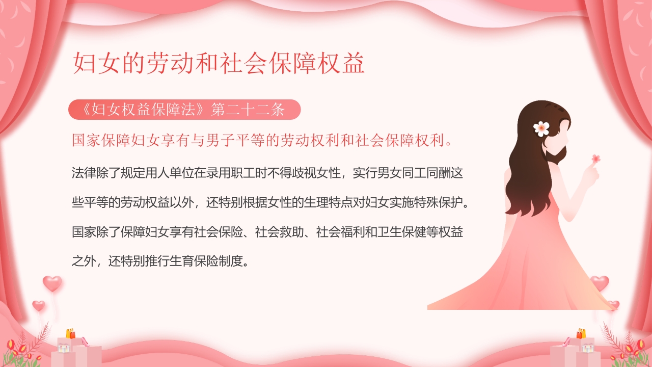 《妇女权益保障法》法律知识讲座PPT课件23
