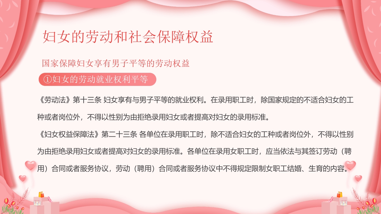 《妇女权益保障法》法律知识讲座PPT课件24