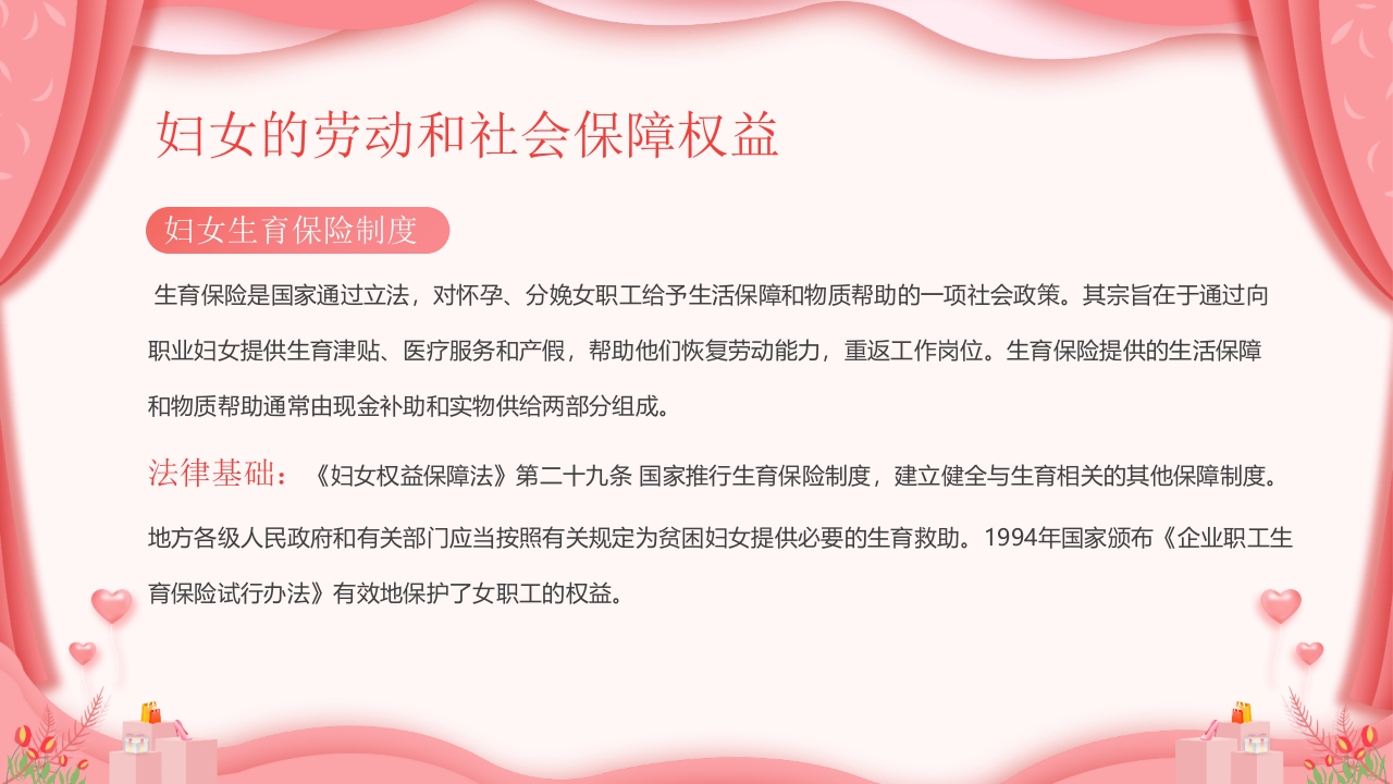 《妇女权益保障法》法律知识讲座PPT课件28