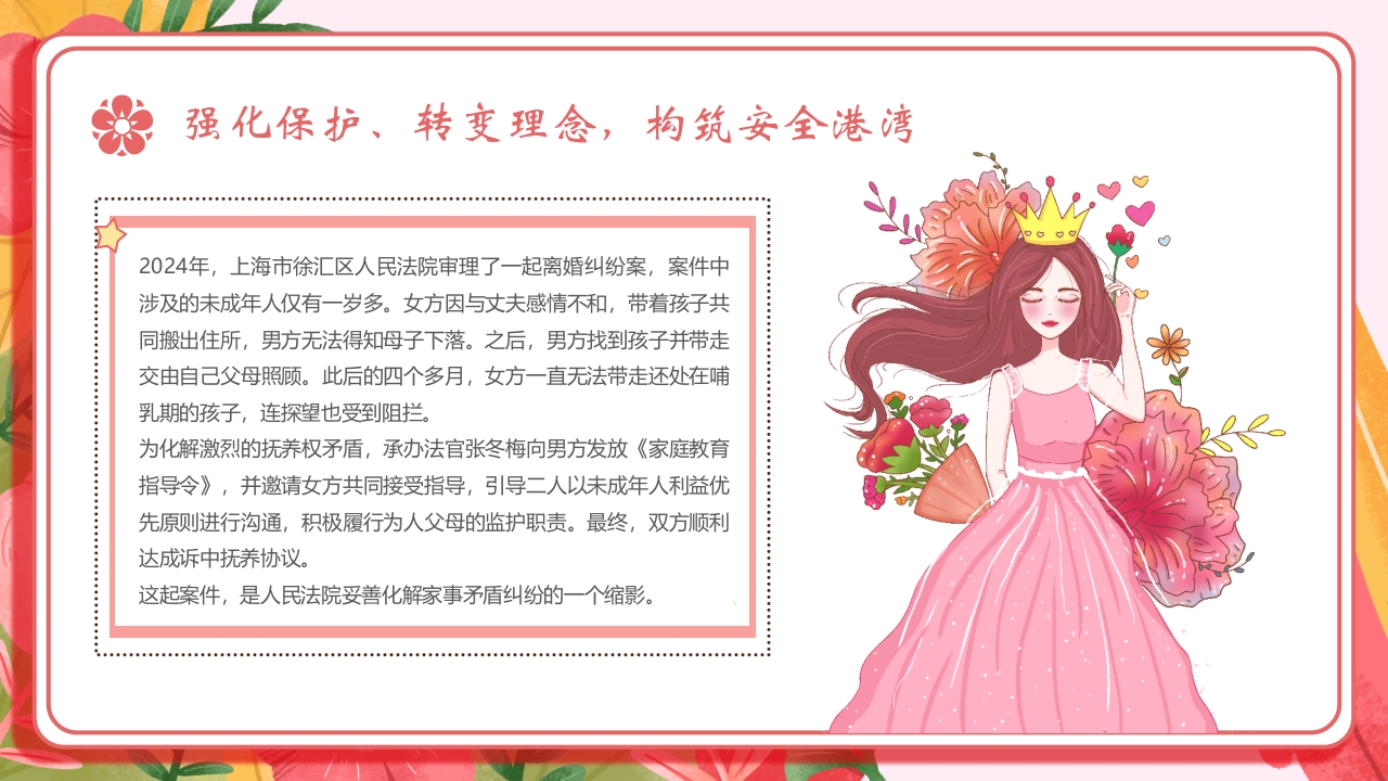 “维护妇女权益守护未来与花开”保护妇女儿童权益综述PPT课件14