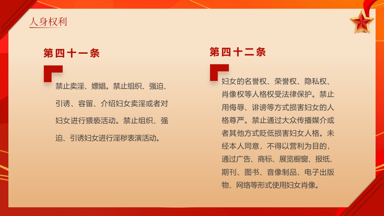 《中华人民共和国妇女权益保障法》知识讲座PPT课件24