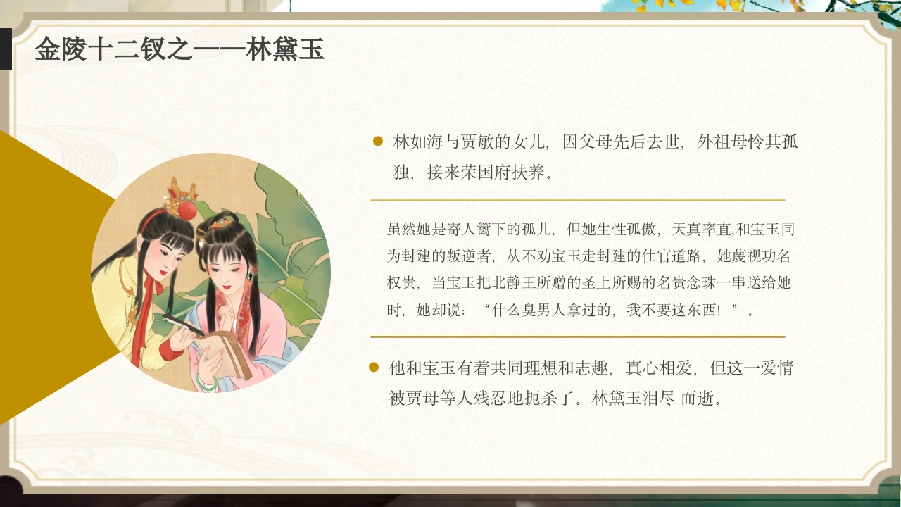 红楼梦人物介绍大全PPT课件5