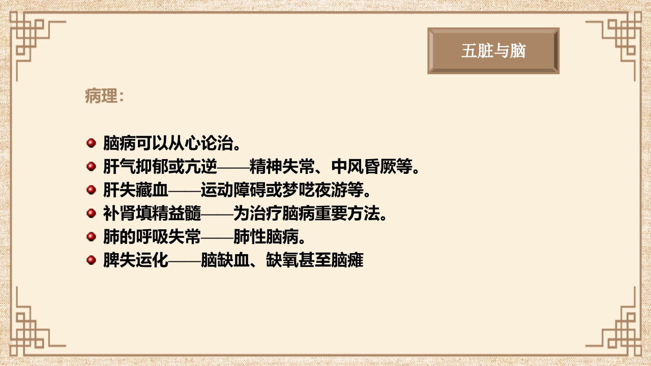 脏腑之间的关系ppt课件44