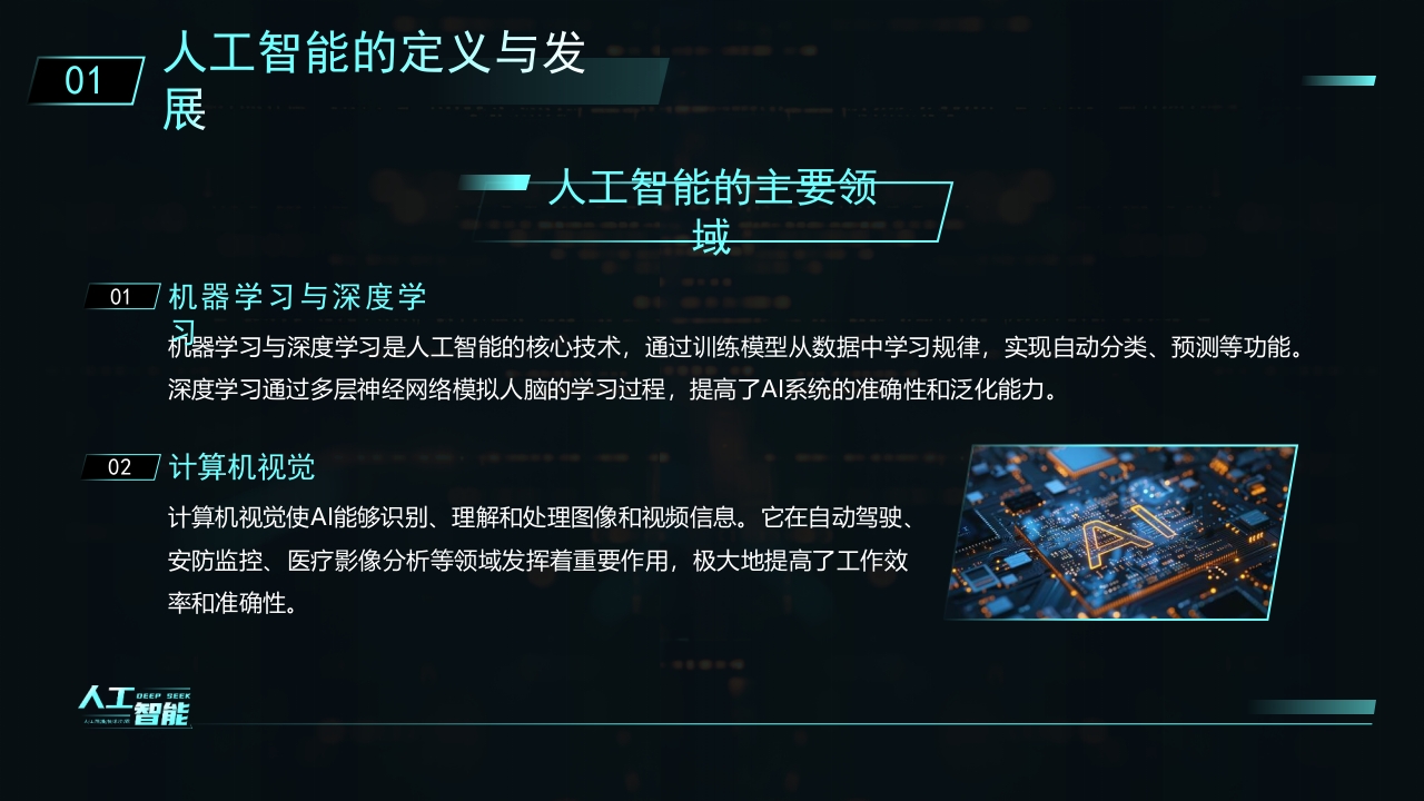 科技风DEEPSEEK人工智能技术介绍PPT课件6