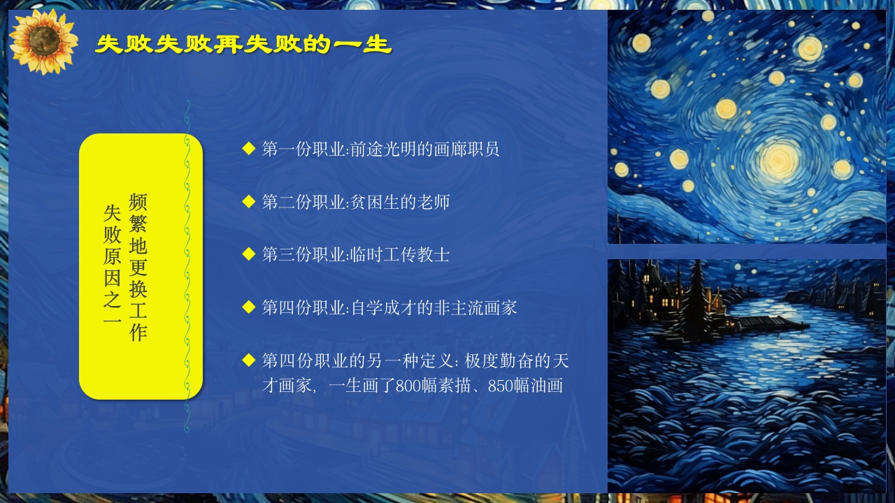 《再一次看梵高》梵高人物介绍PPT课件12