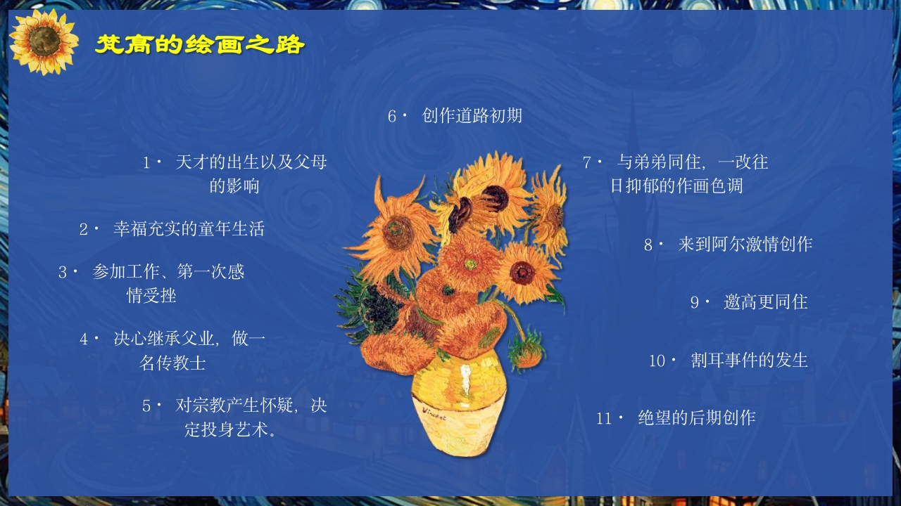 《再一次看梵高》梵高人物介绍PPT课件16