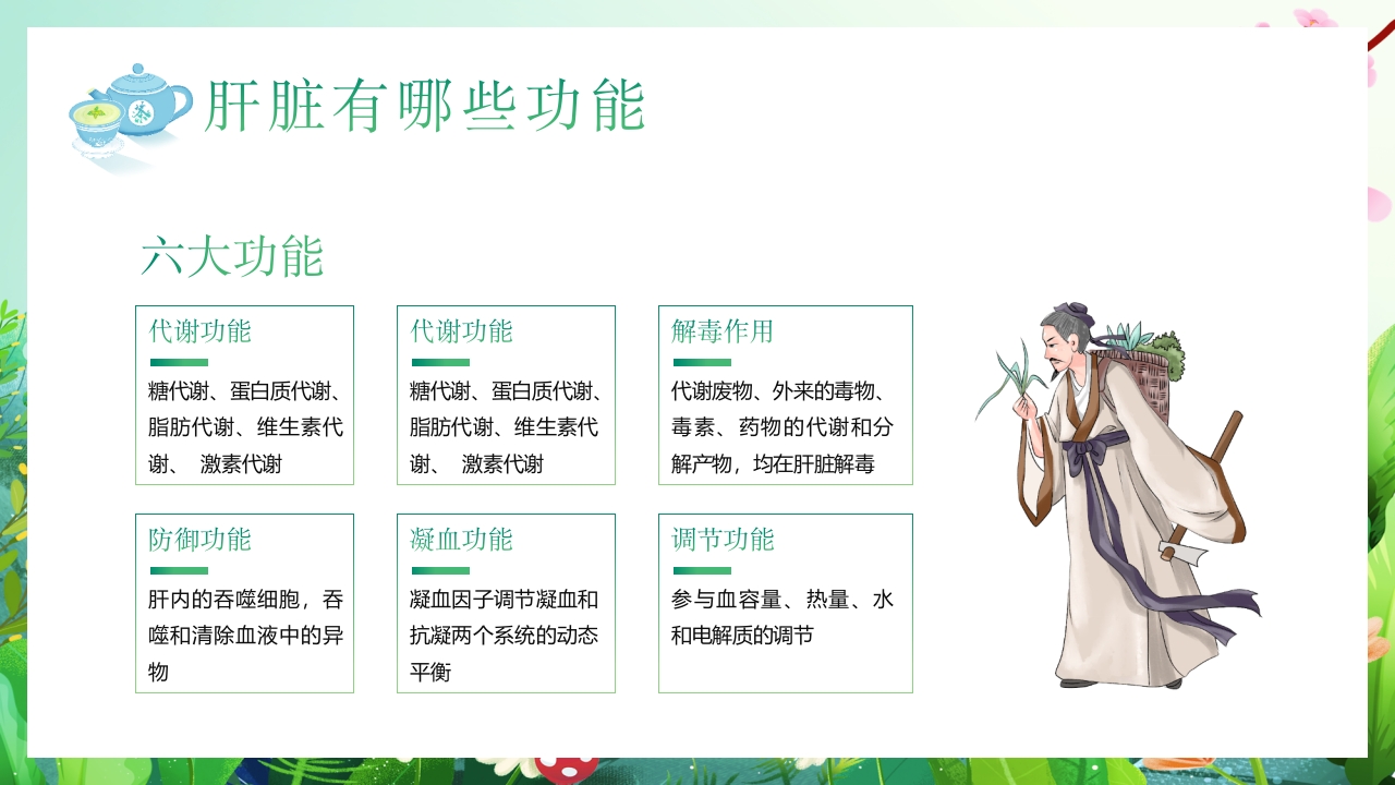 春季养肝养生知识讲座PPT课件5