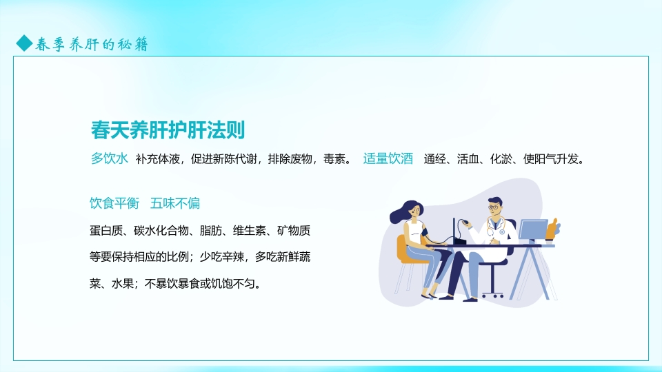 春季养生春季养肝知识讲座PPT课件13