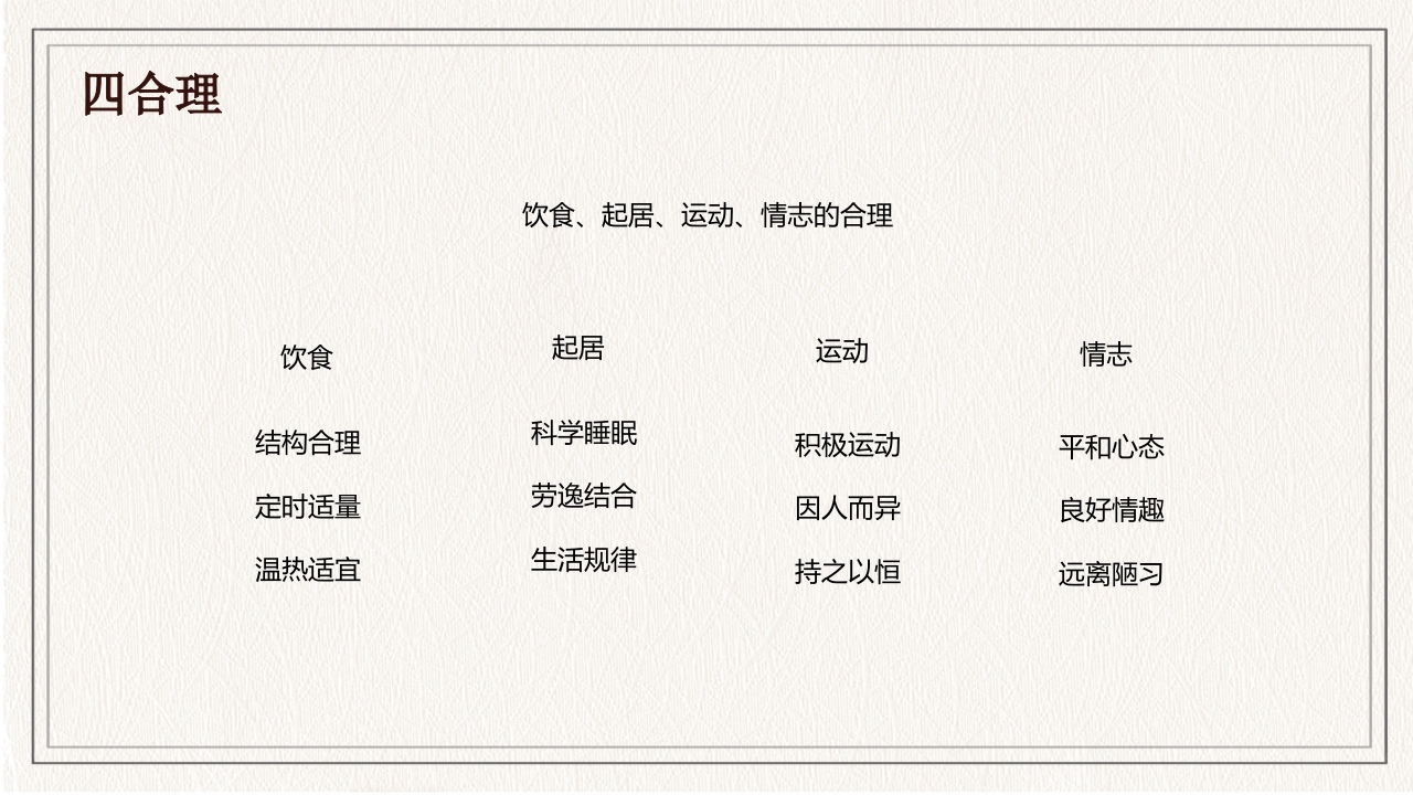 水墨中国风春季养生知识讲座PPT课件26