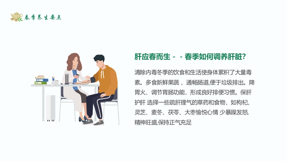 养生固本健康人生春季养生知识讲座PPT课件17