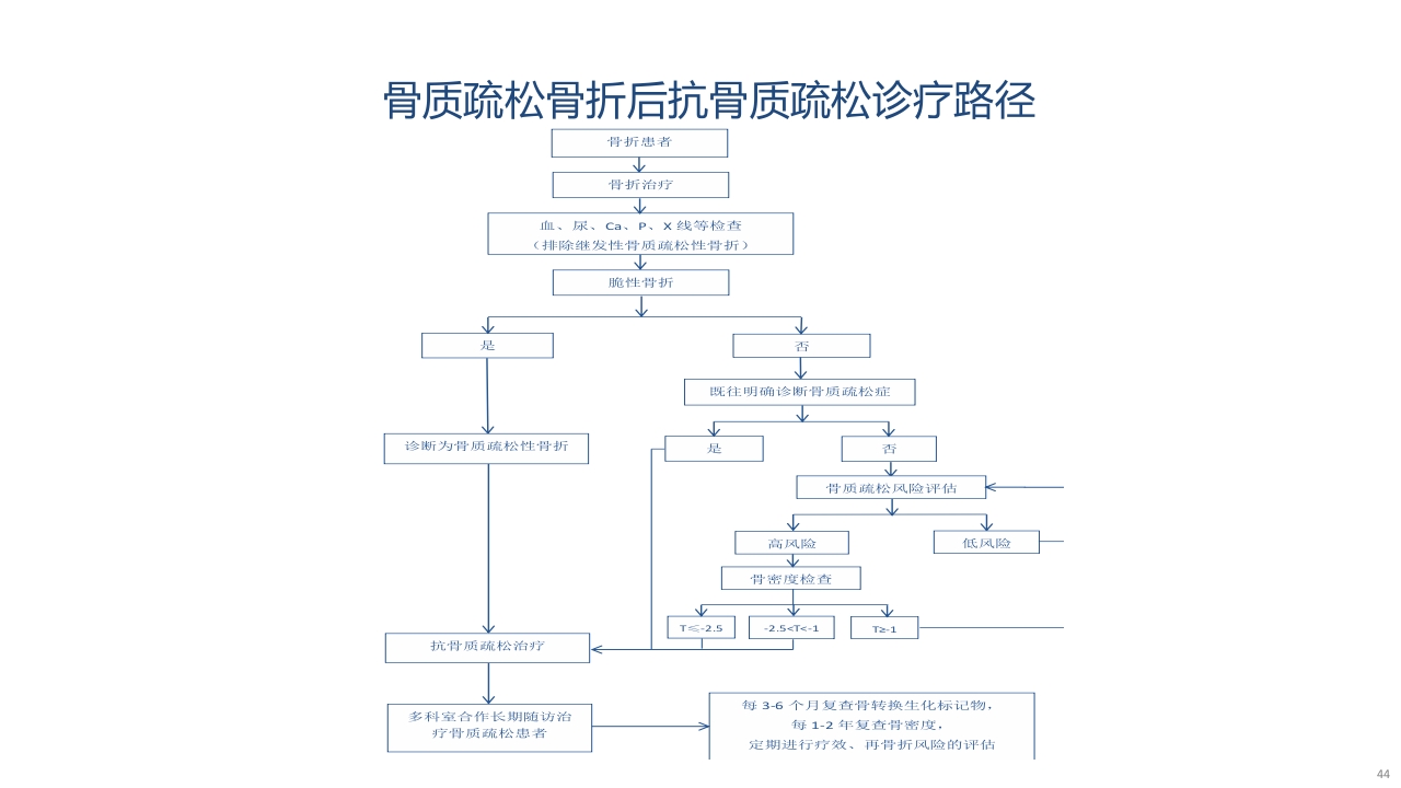 骨质疏松的诊断与治疗ppt课件44