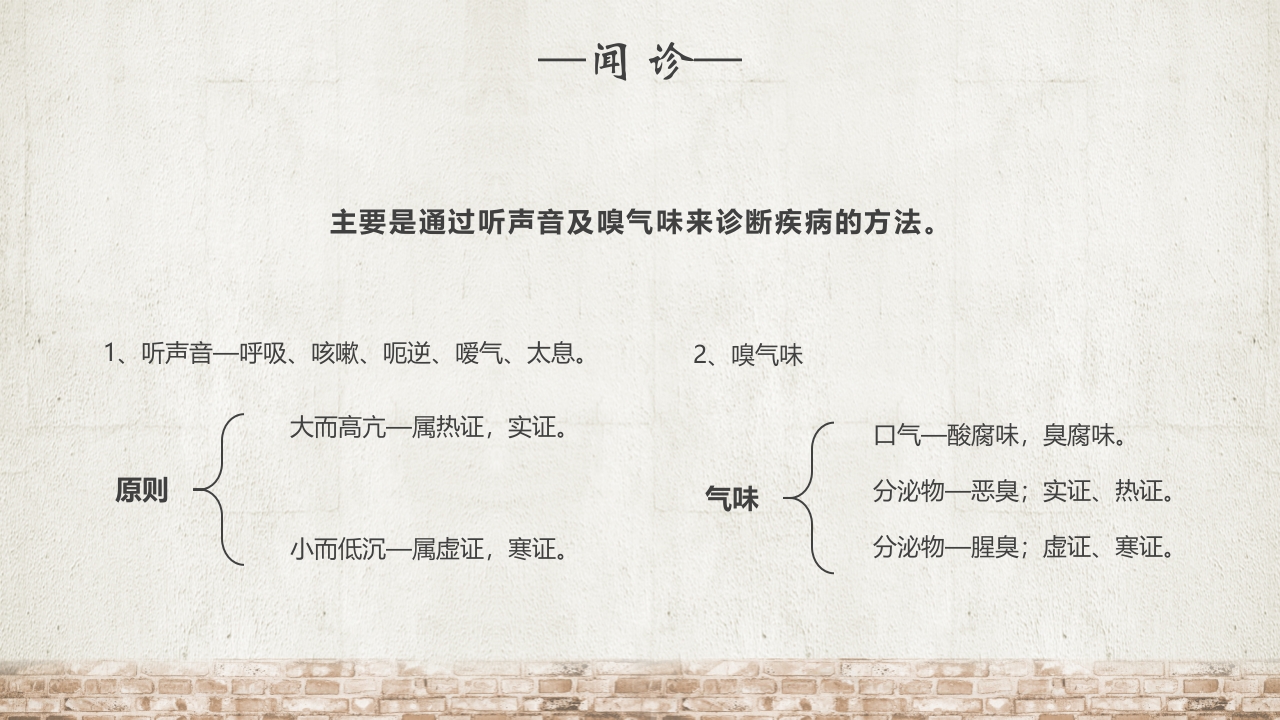 “中医四诊”中医文化宣传介绍PPT课件21