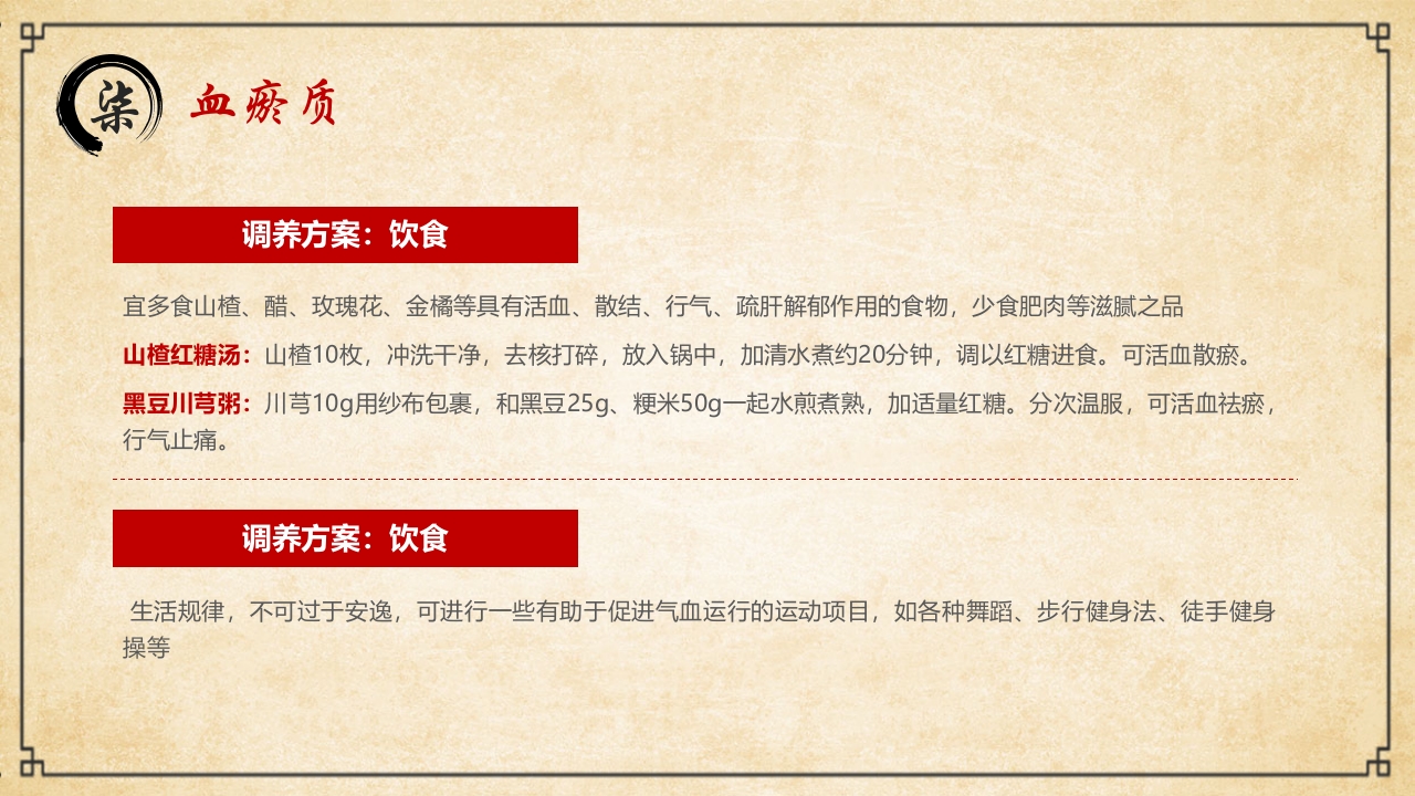 “中医九种体质”中医文化宣传PPT课件33