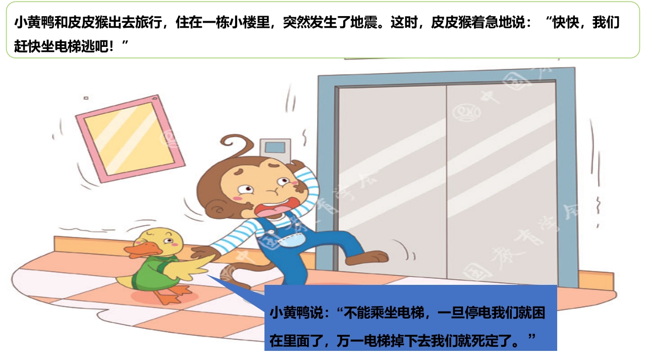 《幼儿安全》地震逃生PPT课件13