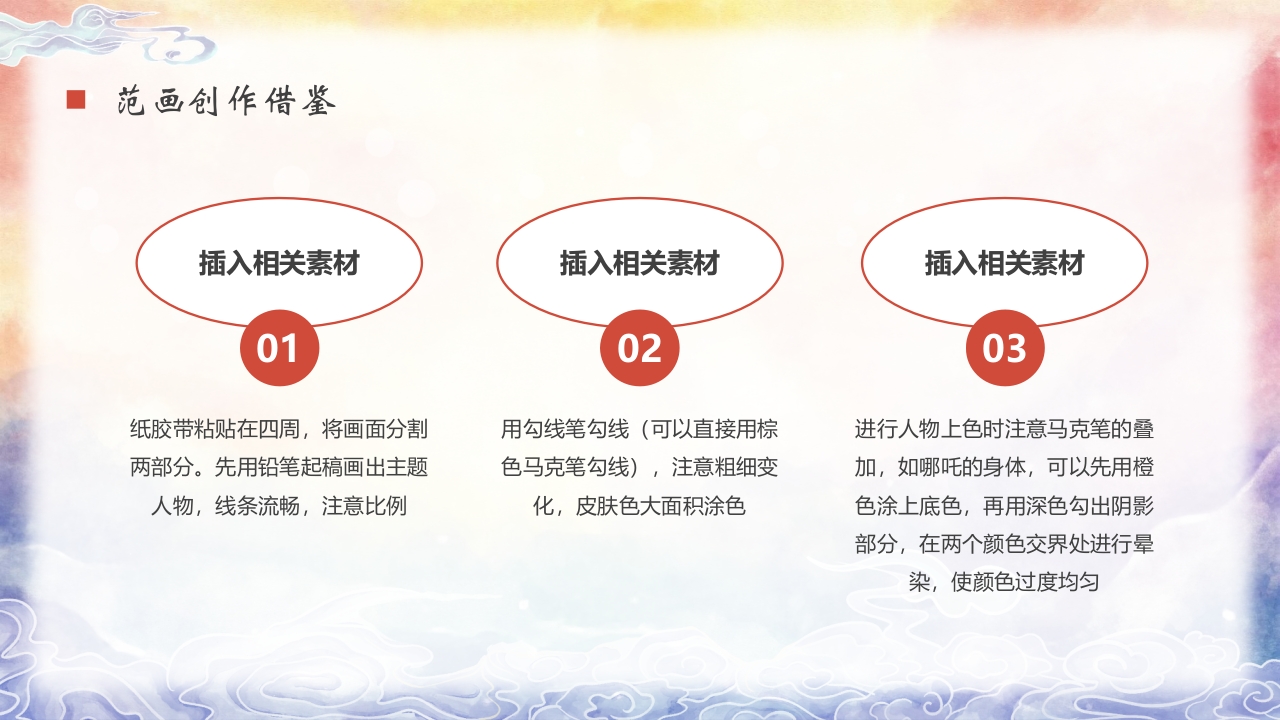 “火尖枪下的创意火花”哪吒创意美术课PPT课件22