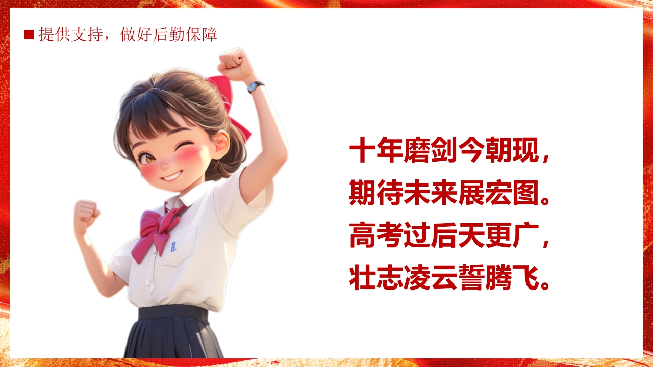 高考誓师大会PPT课件20