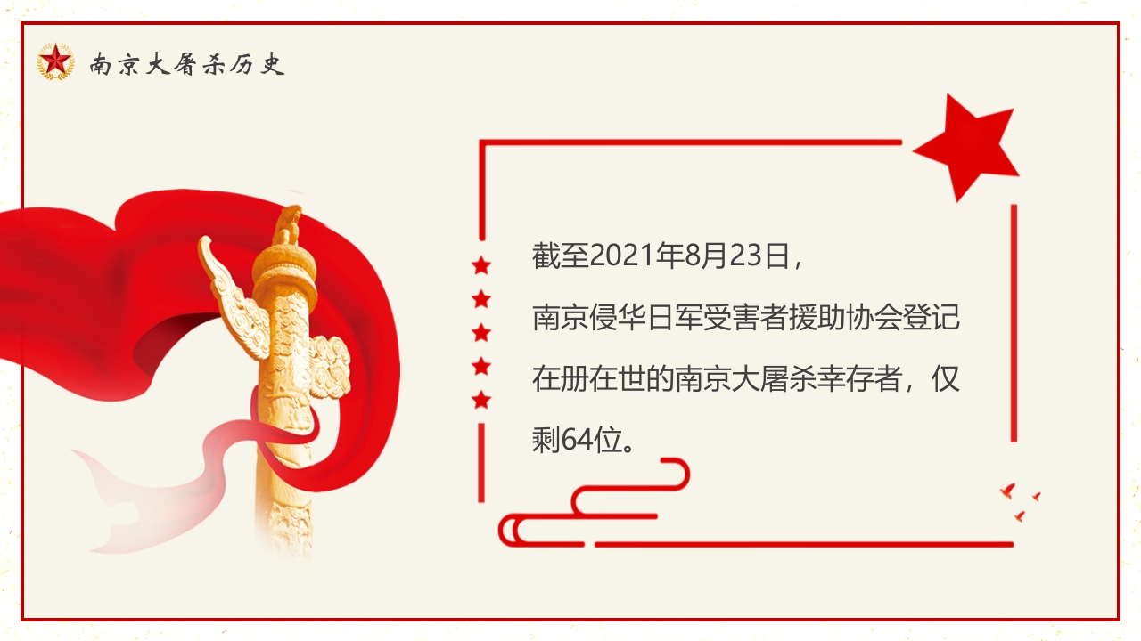 “勿忘国耻”南京大屠杀国家公祭日PPT课件17