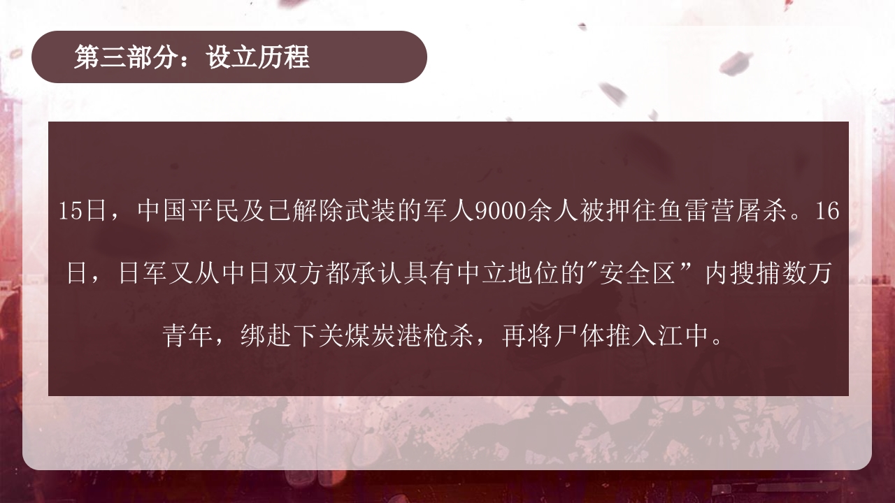 “南京大屠杀”国家公祭日介绍PPT课件15