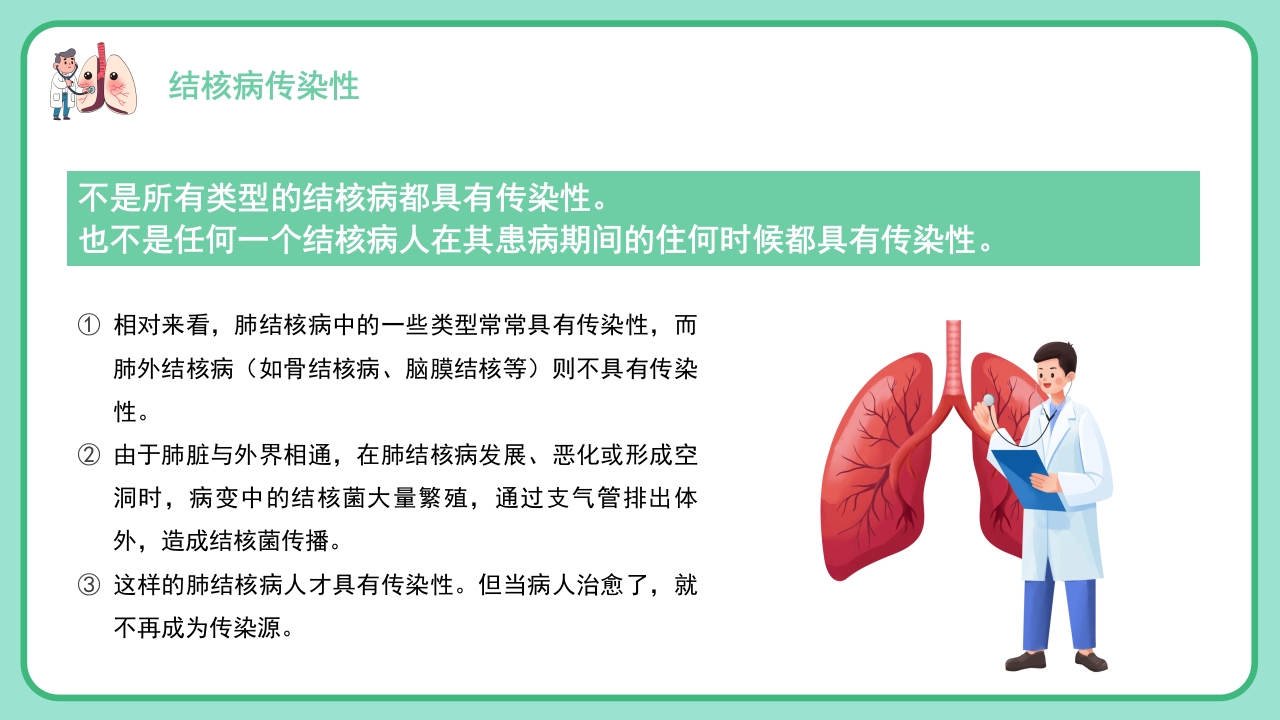 肺结核病防治医疗知识PPT课件11