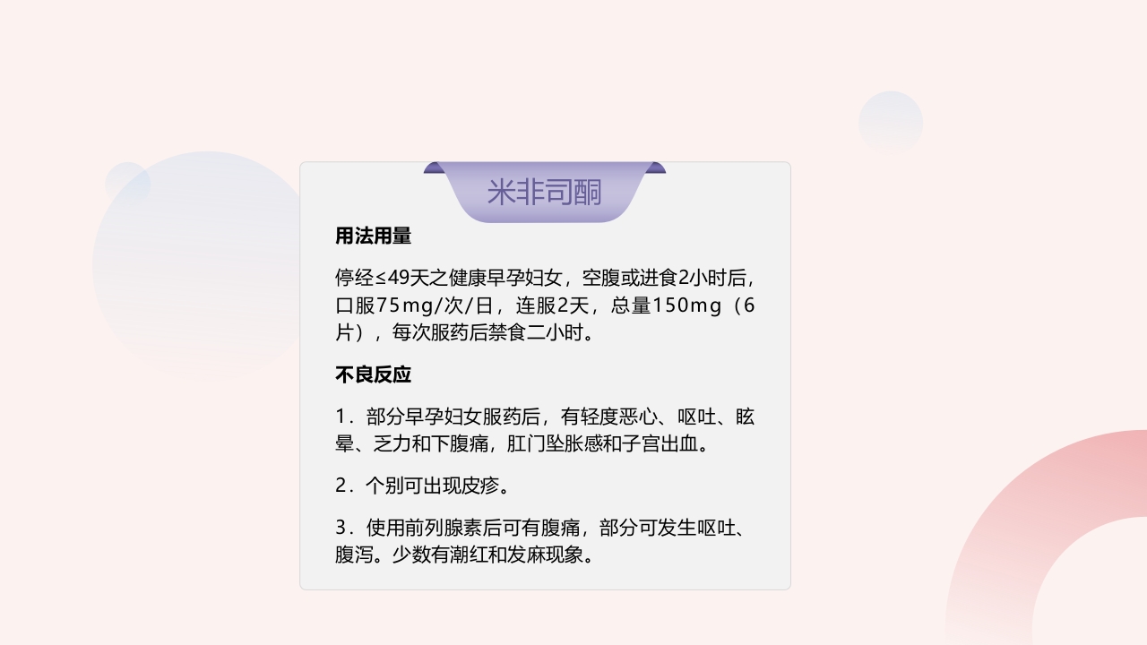 妇科常用专科用药PPT课件27