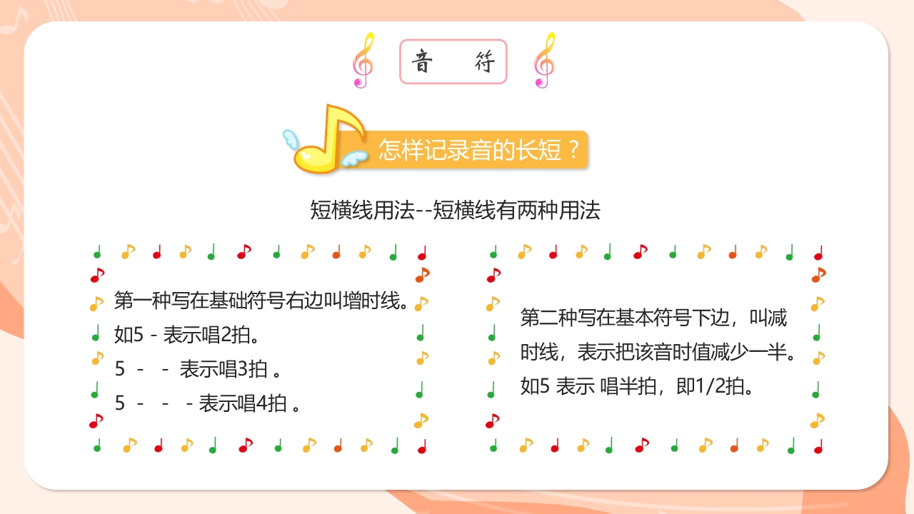 儿童音乐基础知识讲解PPT课件6