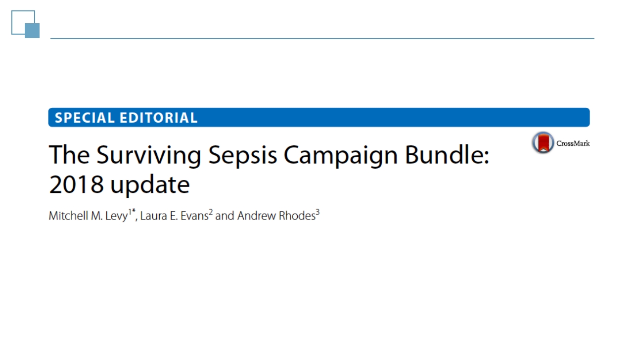 脓毒症指南PPT课件19