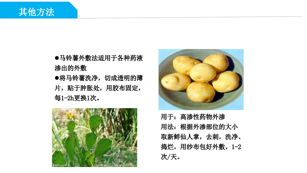 药物外渗和渗出的预防和处理PPT课件46