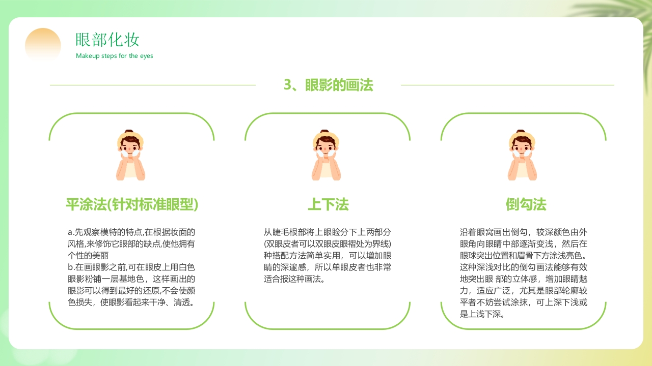 化妆知识技巧培训PPT课件22