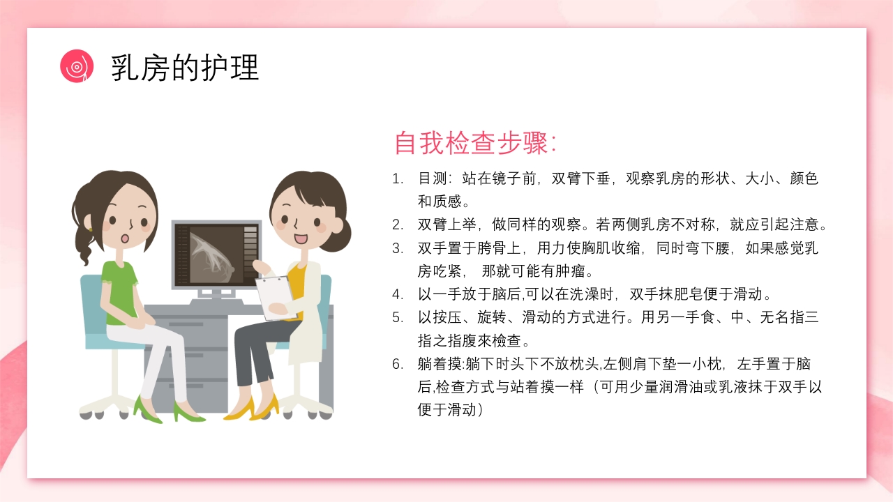 乳房护理相关知识ppt课件22